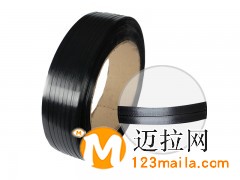 臨沂PET黑色塑鋼打包帶生產(chǎn)廠家，塑鋼打包帶批發(fā)
